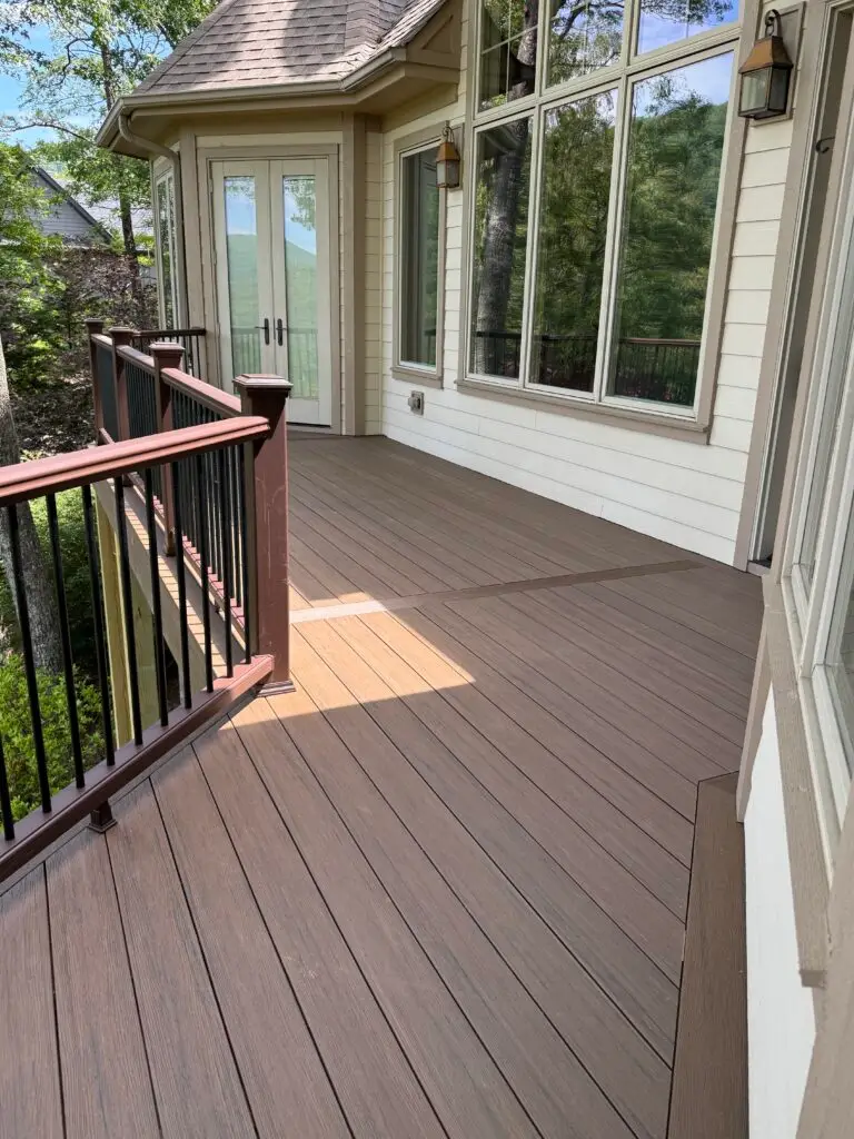 Deck Restoration in Boiling Springs — main post replacement