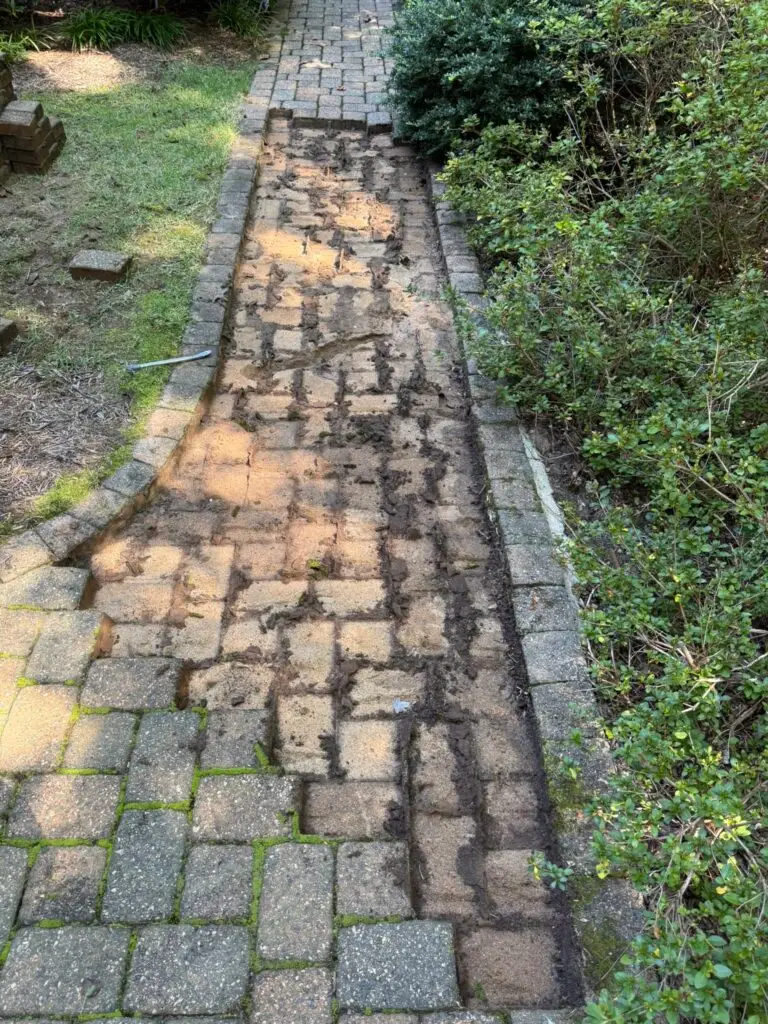 Paver Walkway Repair in Boiling Springs, SC — boiling springs